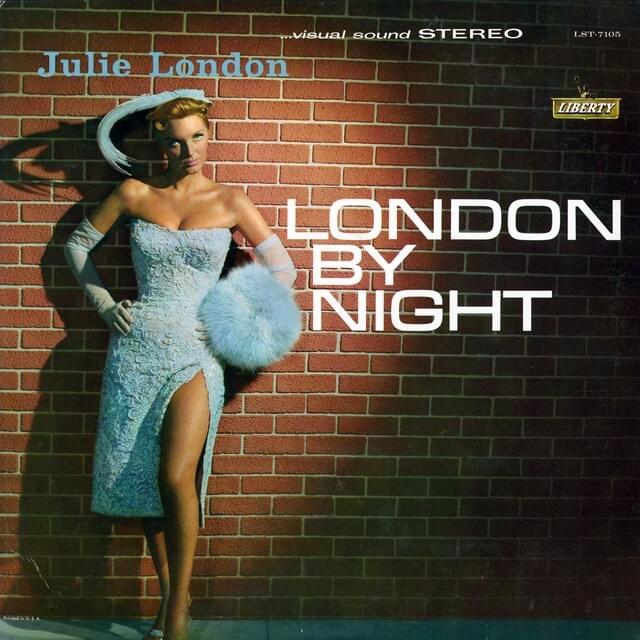 Album cover art for "Mad About the Boy" by Julie London