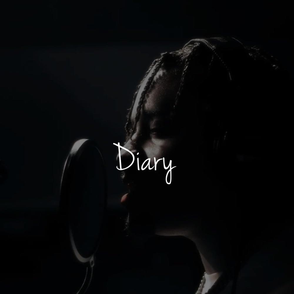 Album cover art for "DIARY" by Dkg Kie