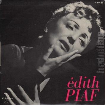Album cover art for "Quatorze Juillet" by Édith Piaf
