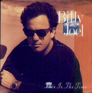 Album cover art for "This is the Time" by Billy Joel