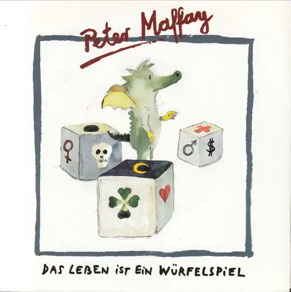 Album cover art for "Das Leben ist ein Würfelspiel" by Peter Maffay