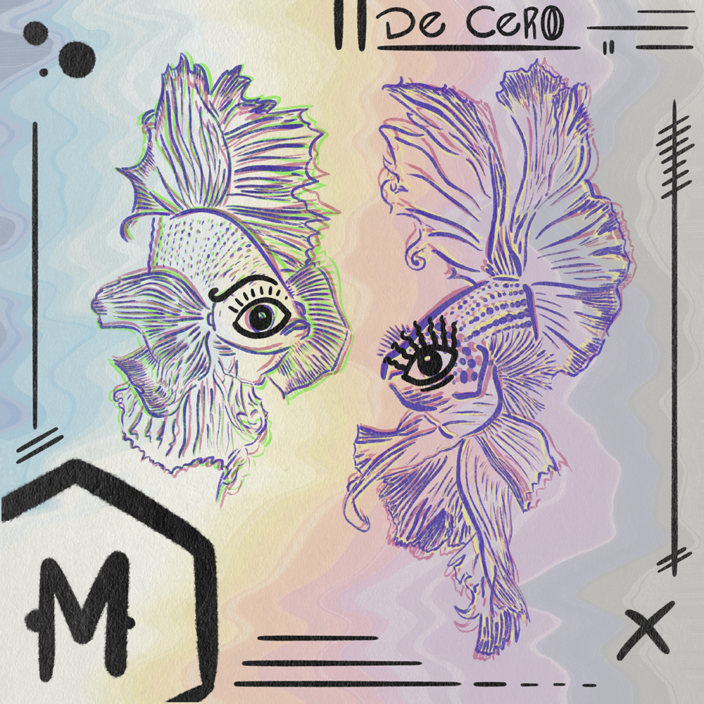Album cover art for "De Cero" by Morat