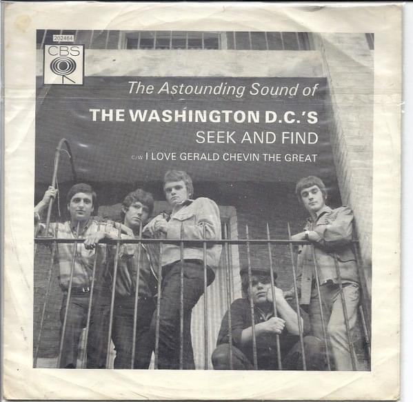 Album cover art for "Seek and Find" by The Washington DC’s