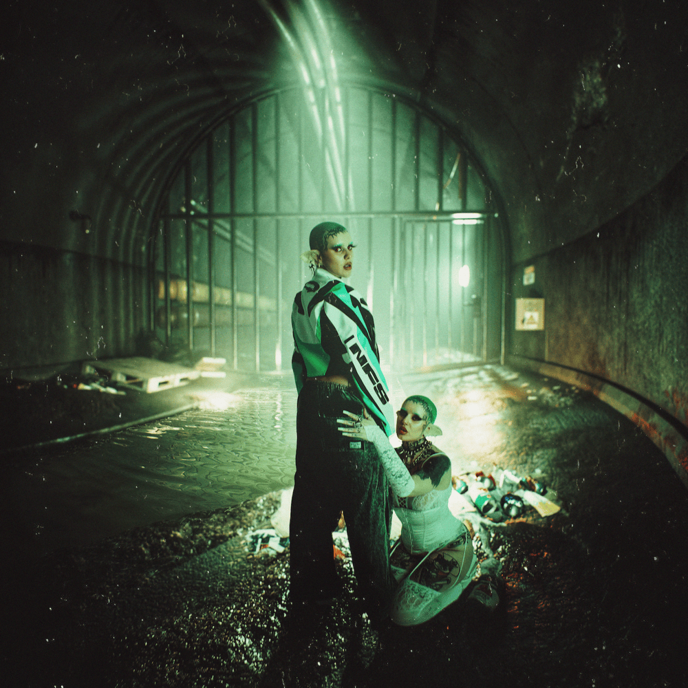 Album cover art for "DTF" by ZAND