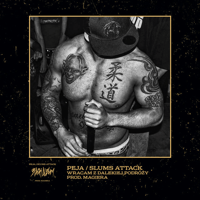 Album cover art for "Wracam z dalekiej podróży" by Peja