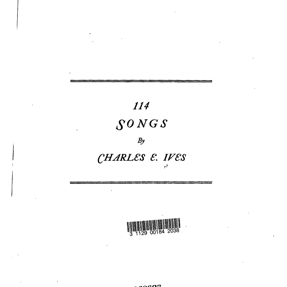 The World’s Highway by Charles Ives