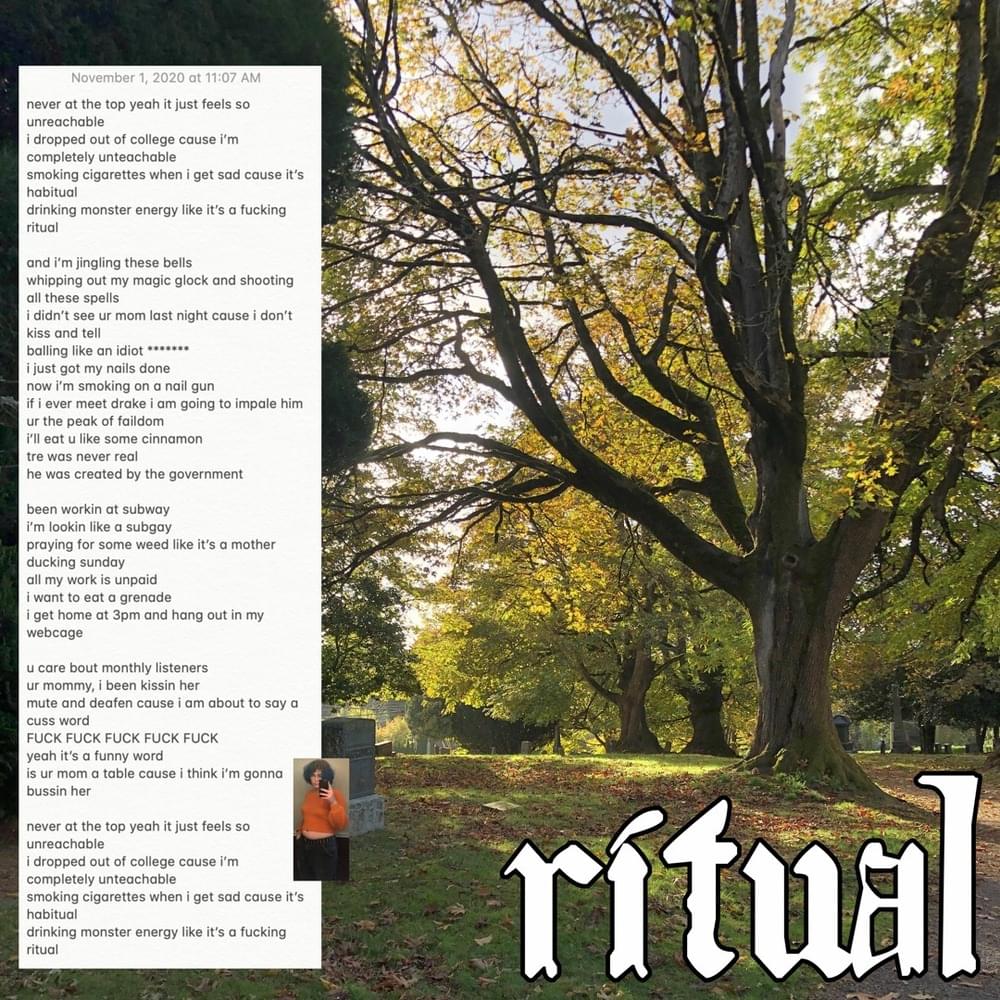 Album cover art for "​ritual" by ‎saoirse dream