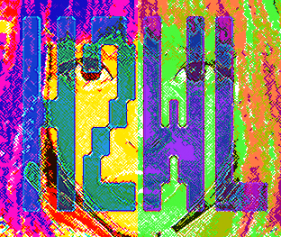 Album cover art for "H2WL (For Real)" by Machine Girl