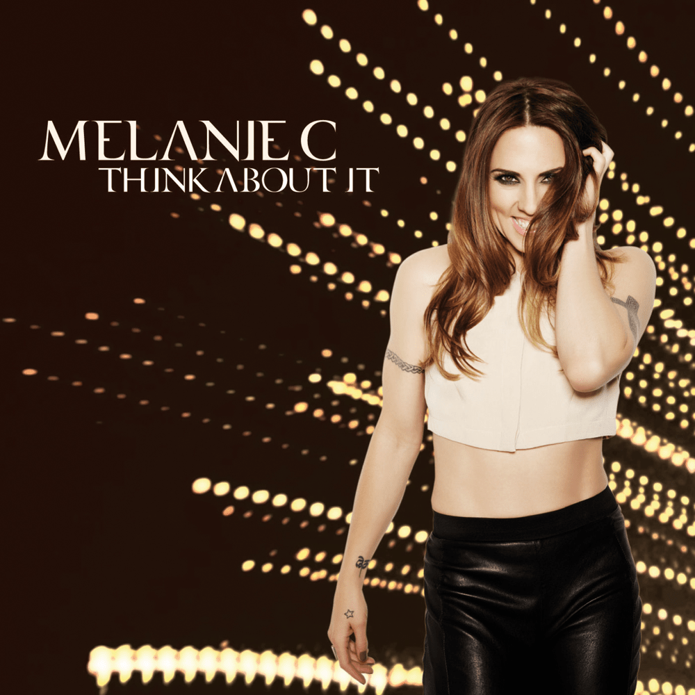 Album cover art for "Think About It" by Melanie C
