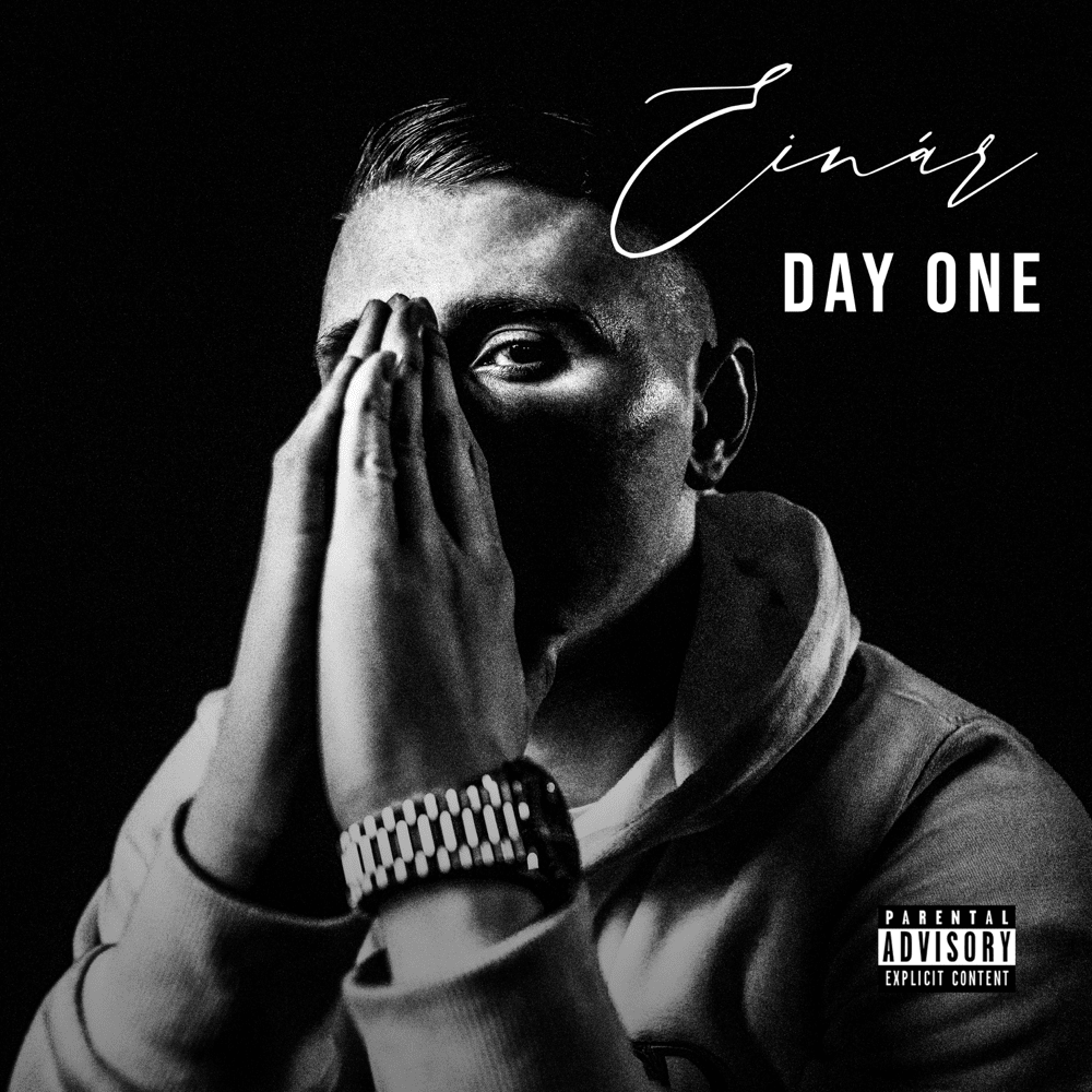 Album cover art for "DAY ONE" by Einár