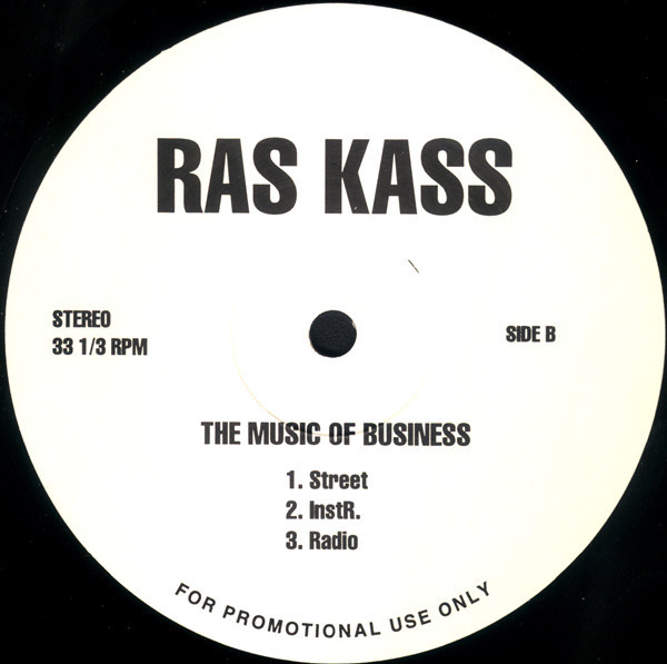 Album cover art for "The Music of Business" by Ras Kass & Xzibit