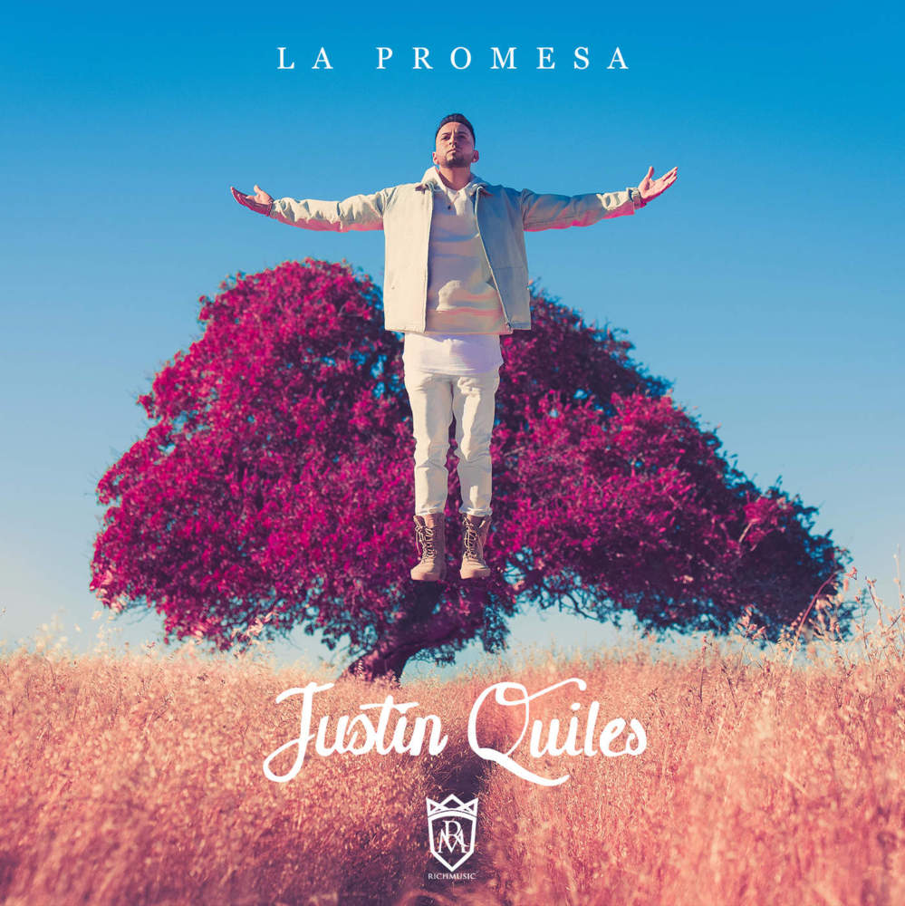 Album cover art for "Vacío" by Justin Quiles