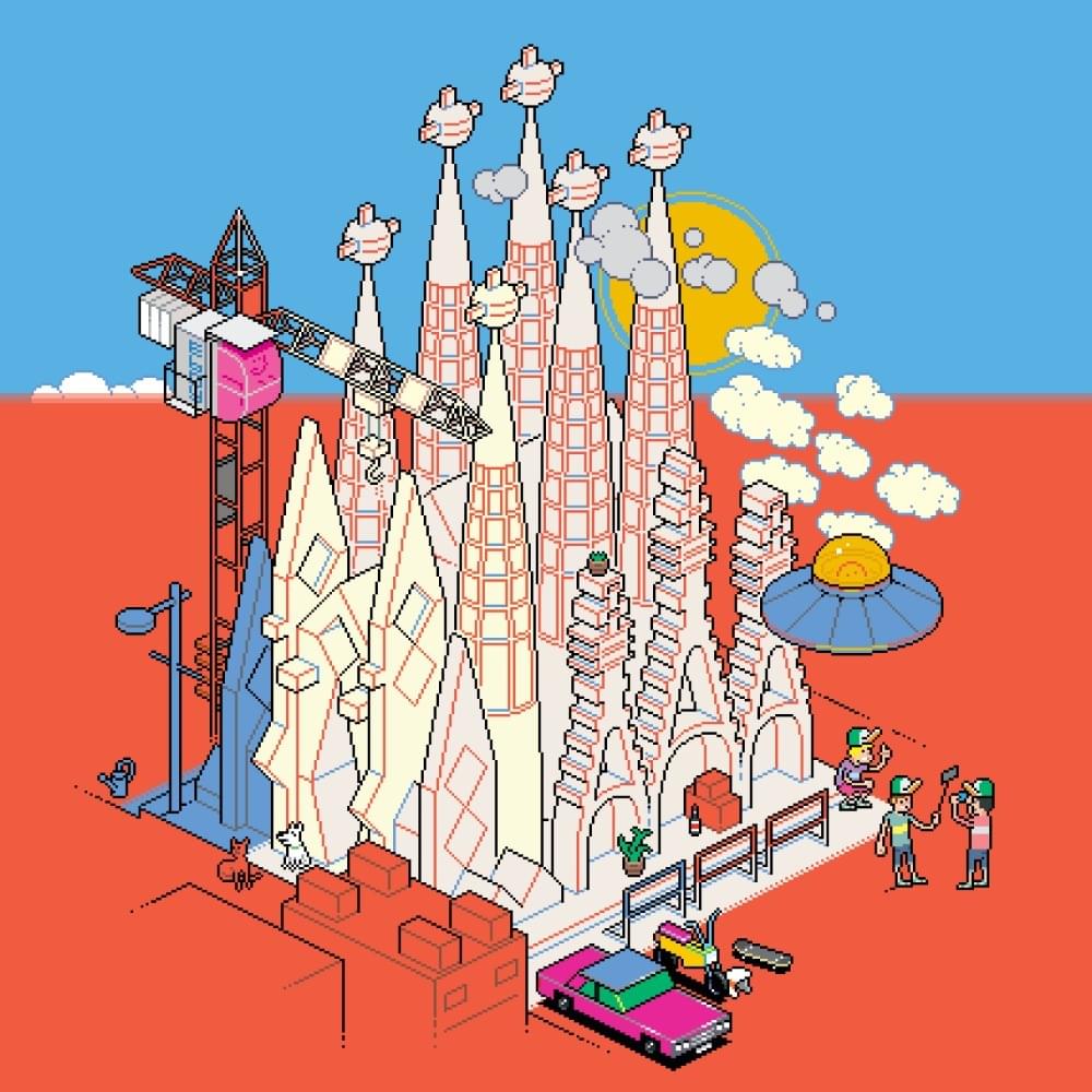 Album cover art for "Method to the Madness" by The Wombats