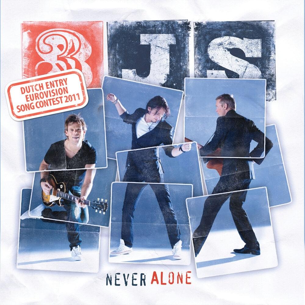 Album cover art for "Never Alone" by 3JS