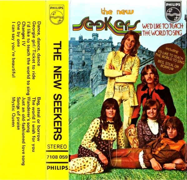 Album cover art for "Beg, Steal or Borrow" by The New Seekers