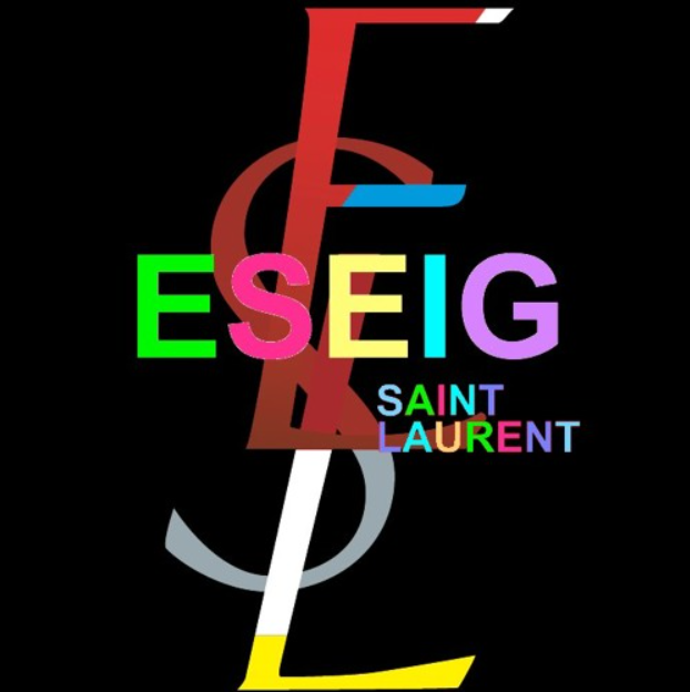 Album cover art for "KE LE FOLLEN AL RAP" by Eseig Saint Laurent