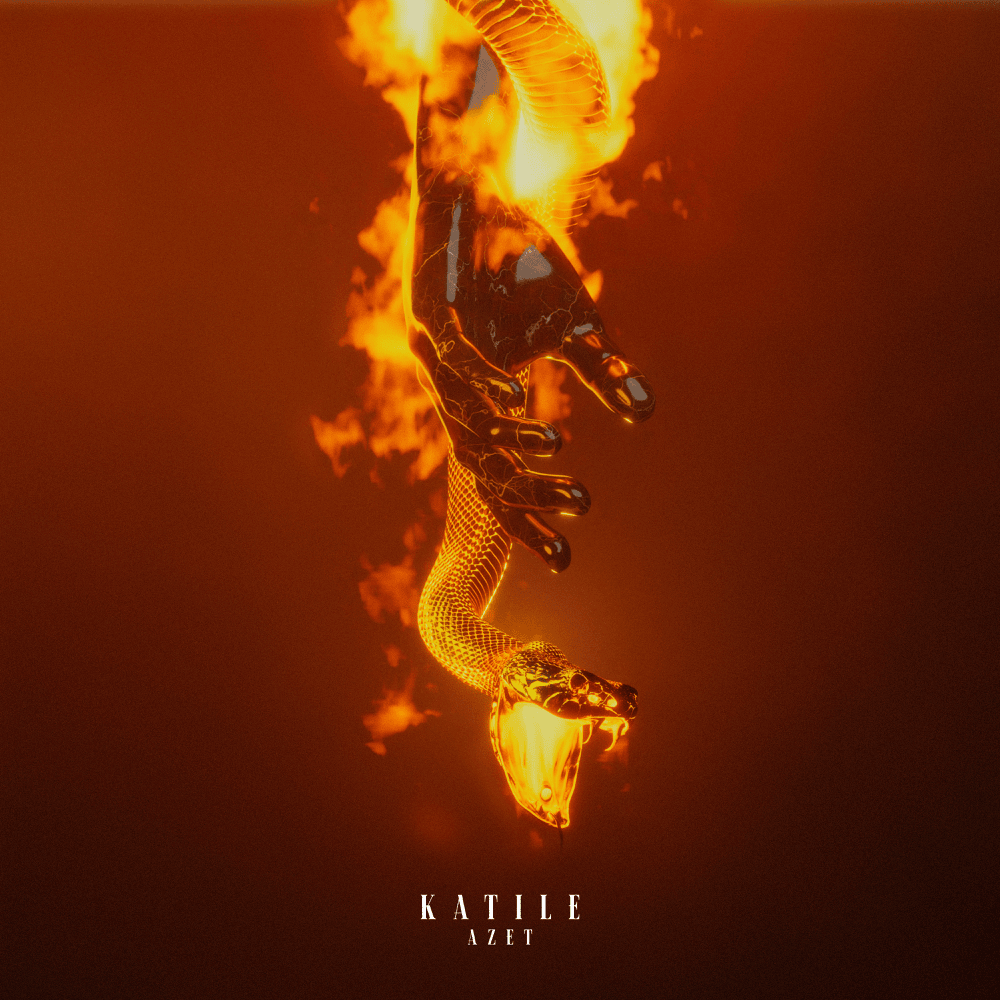 Album cover art for "Katile..." by Azet