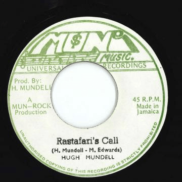 Album cover art for "Rastafari’s Call" by Hugh Mundell