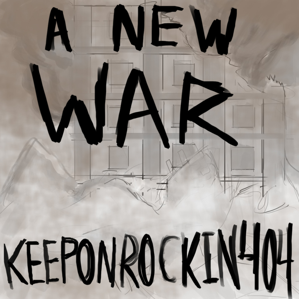 Album cover art for "A New War" by 404