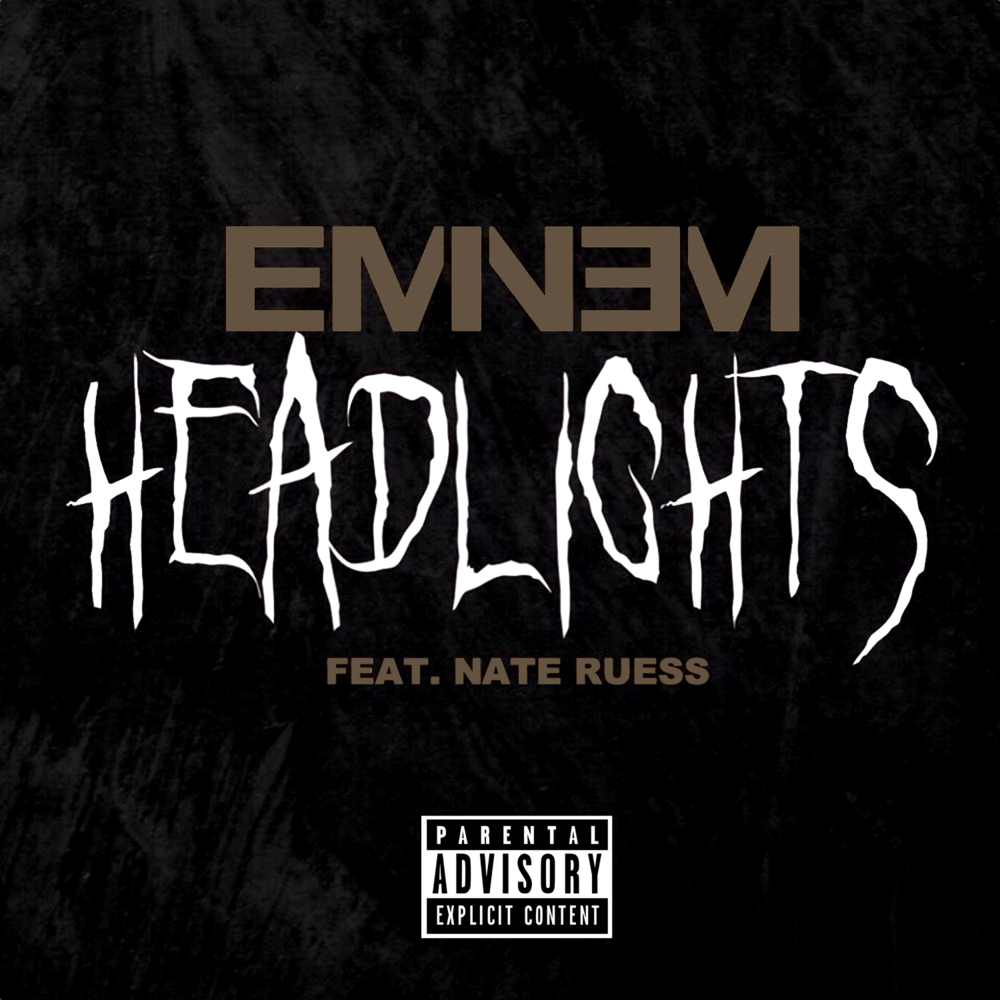 Album cover art for "Headlights" by Eminem & Nate Ruess