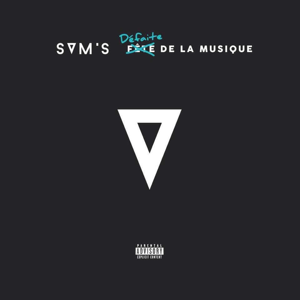 Album cover art for "Défaite de la musique" by Sam’s