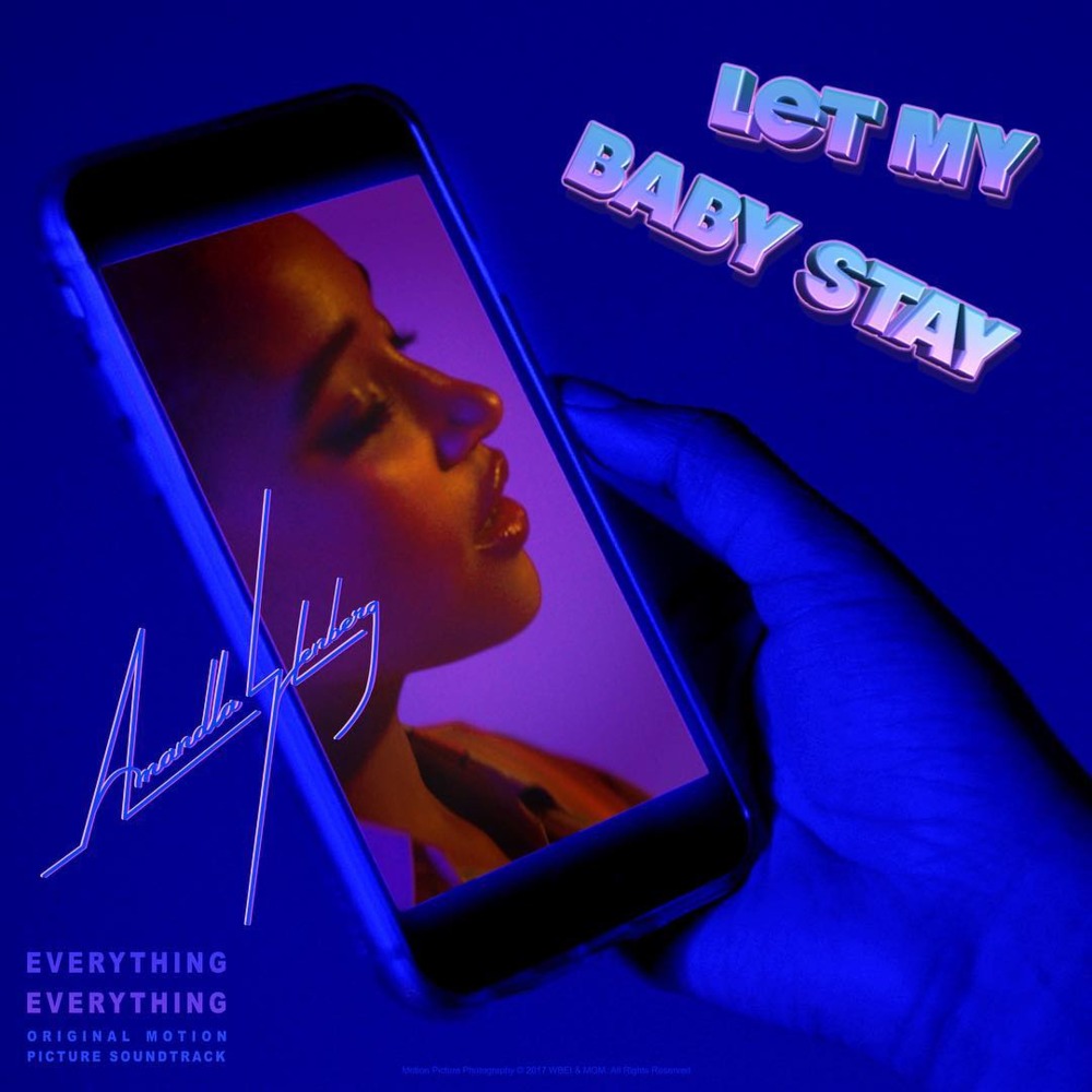 Album cover art for "Let My Baby Stay" by Amandla Stenberg