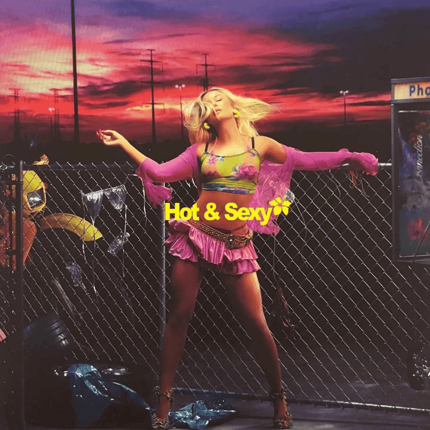 Album cover art for "Hot & Sexy" by Zara Larsson