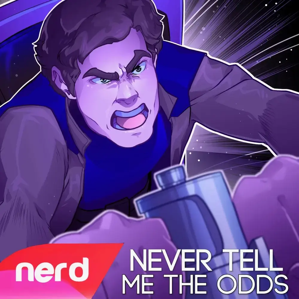 Album cover art for "Never Tell Me the Odds" by NerdOut