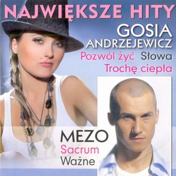 Album cover art for "Słowa" by Gosia Andrzejewicz