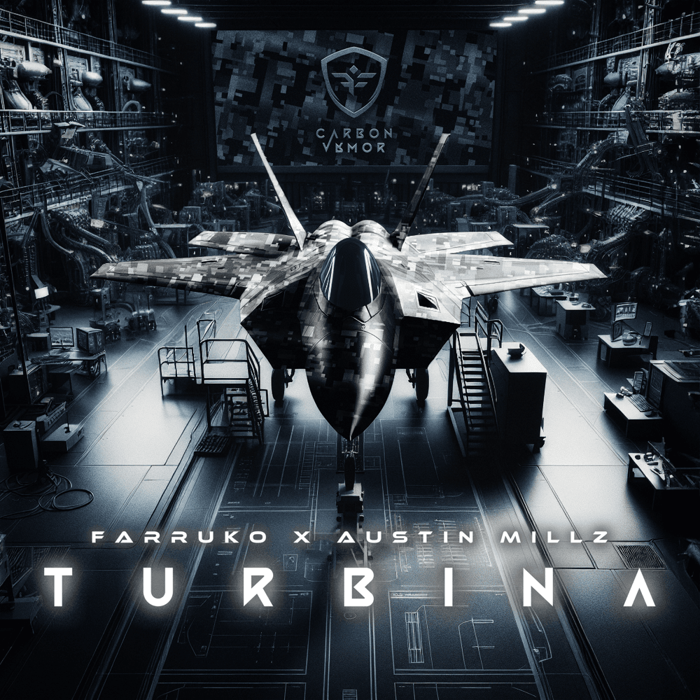 Album cover art for "TURBINA" by Farruko