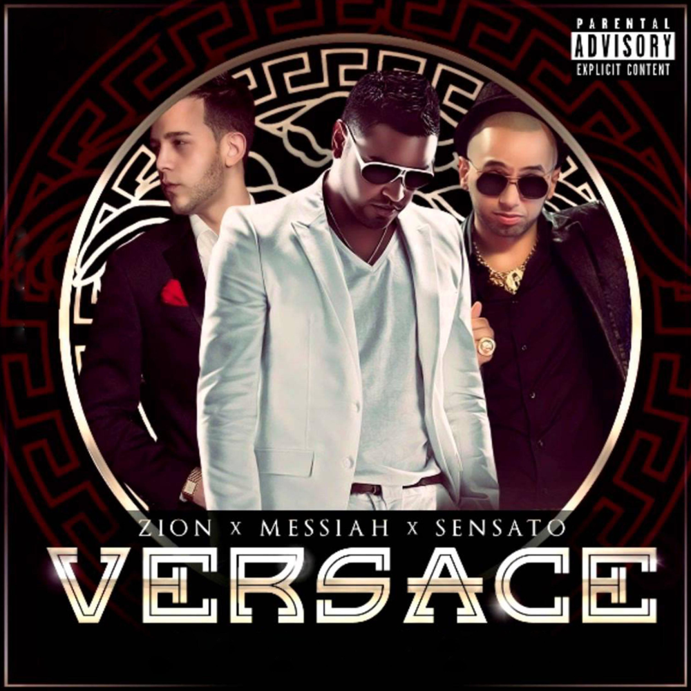 Album cover art for "Versace" by Zion & Lennox