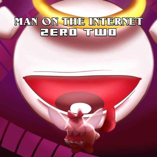 Album cover art for "Zero Two" by Man on the Internet & Alex Beckham