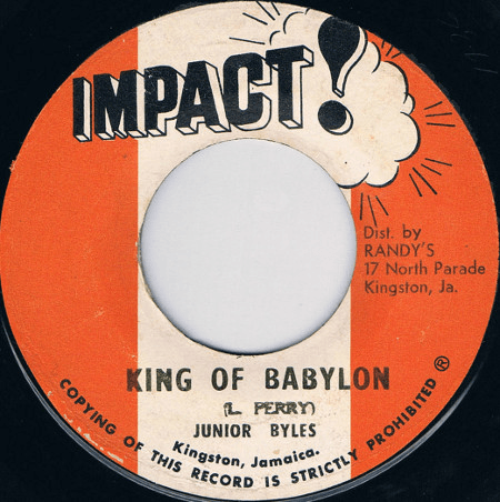 King Of Babylon by Junior Byles