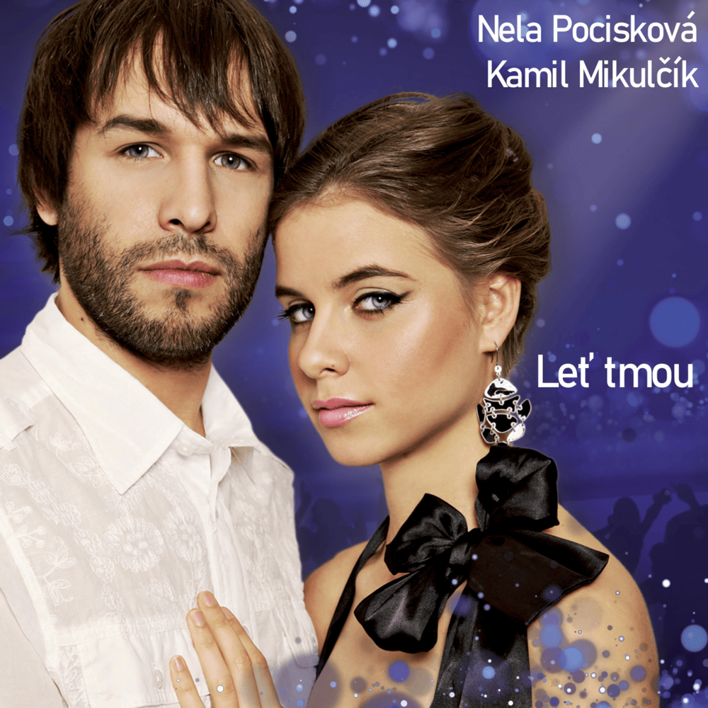 Album cover art for "Leť Tmou" by Kamil Mikulčík & Nela Pocisková