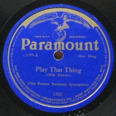 Play That Thing by Ollie Powers Harmony Syncopators