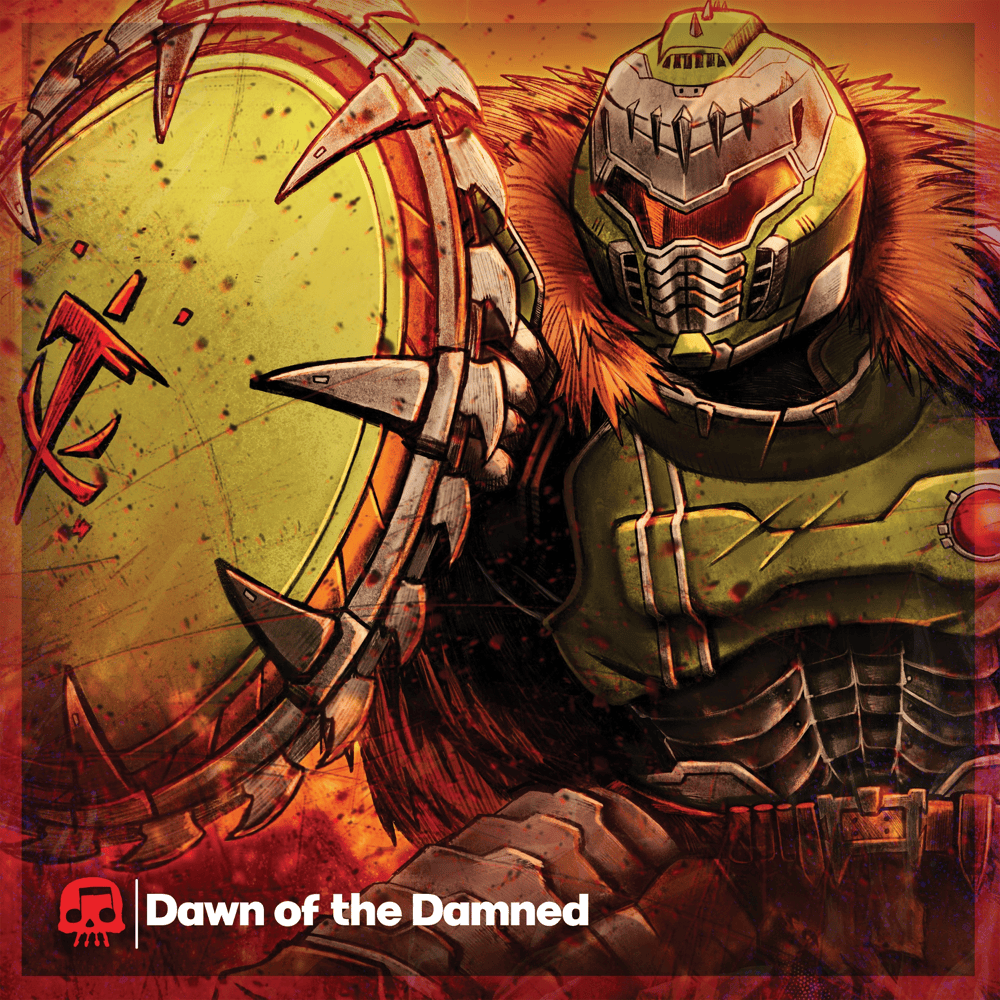 Album cover art for "Dawn of the Damned (Instrumental)" by JT Music
