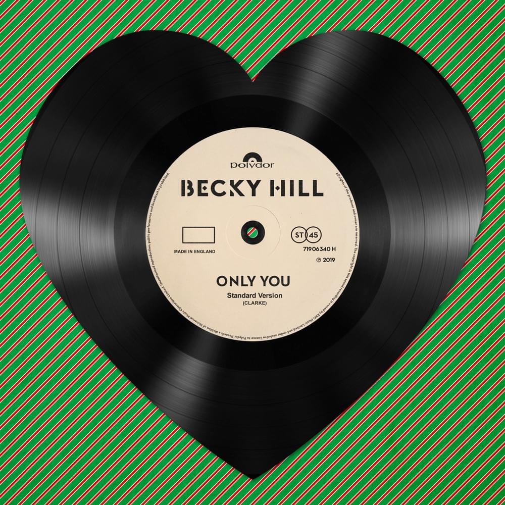Album cover art for "Only You" by Becky Hill