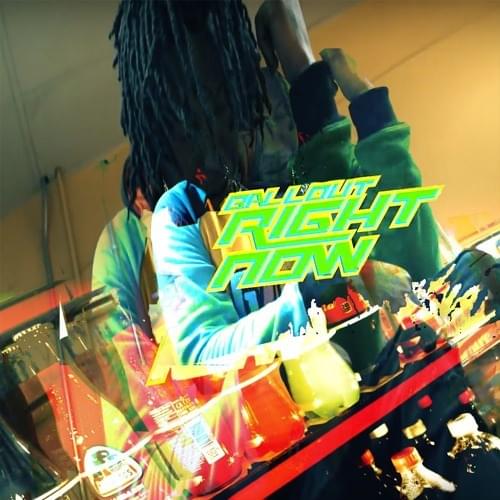 Album cover art for "Right Now" by Ballout
