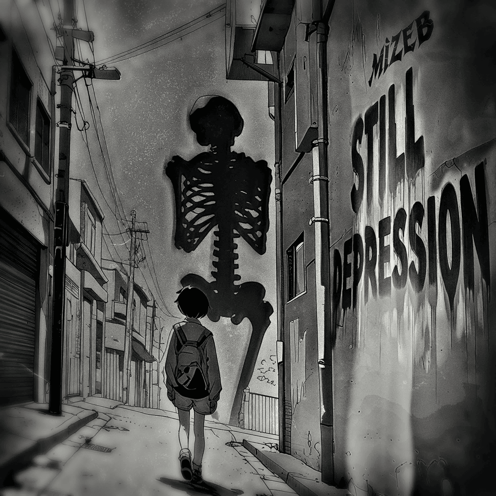 Album cover art for "Still Depression" by MiZeb