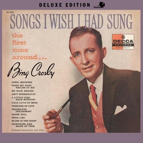 Album cover art for "Blues In the Night" by Bing Crosby
