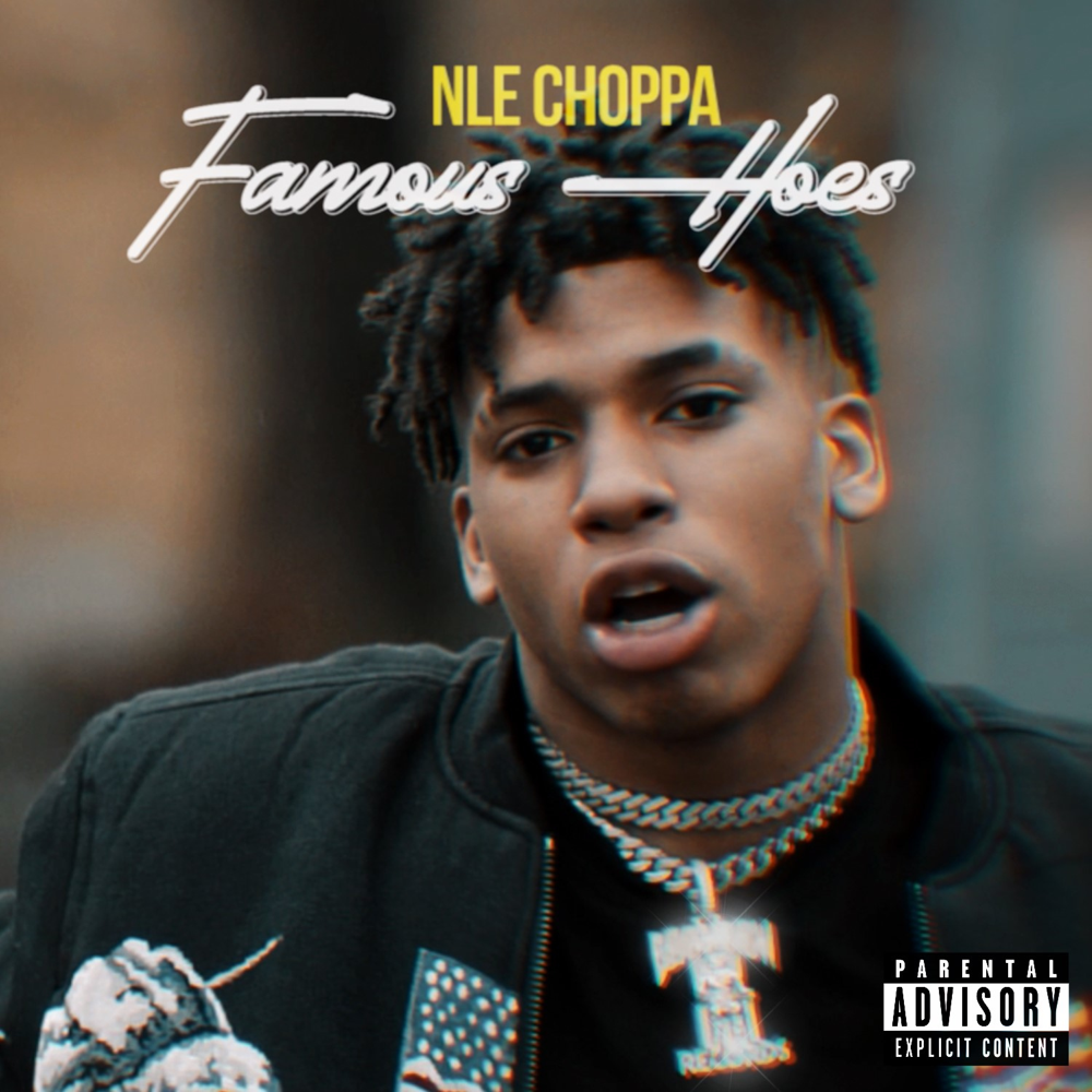 Album cover art for "Famous Hoes" by NLE Choppa