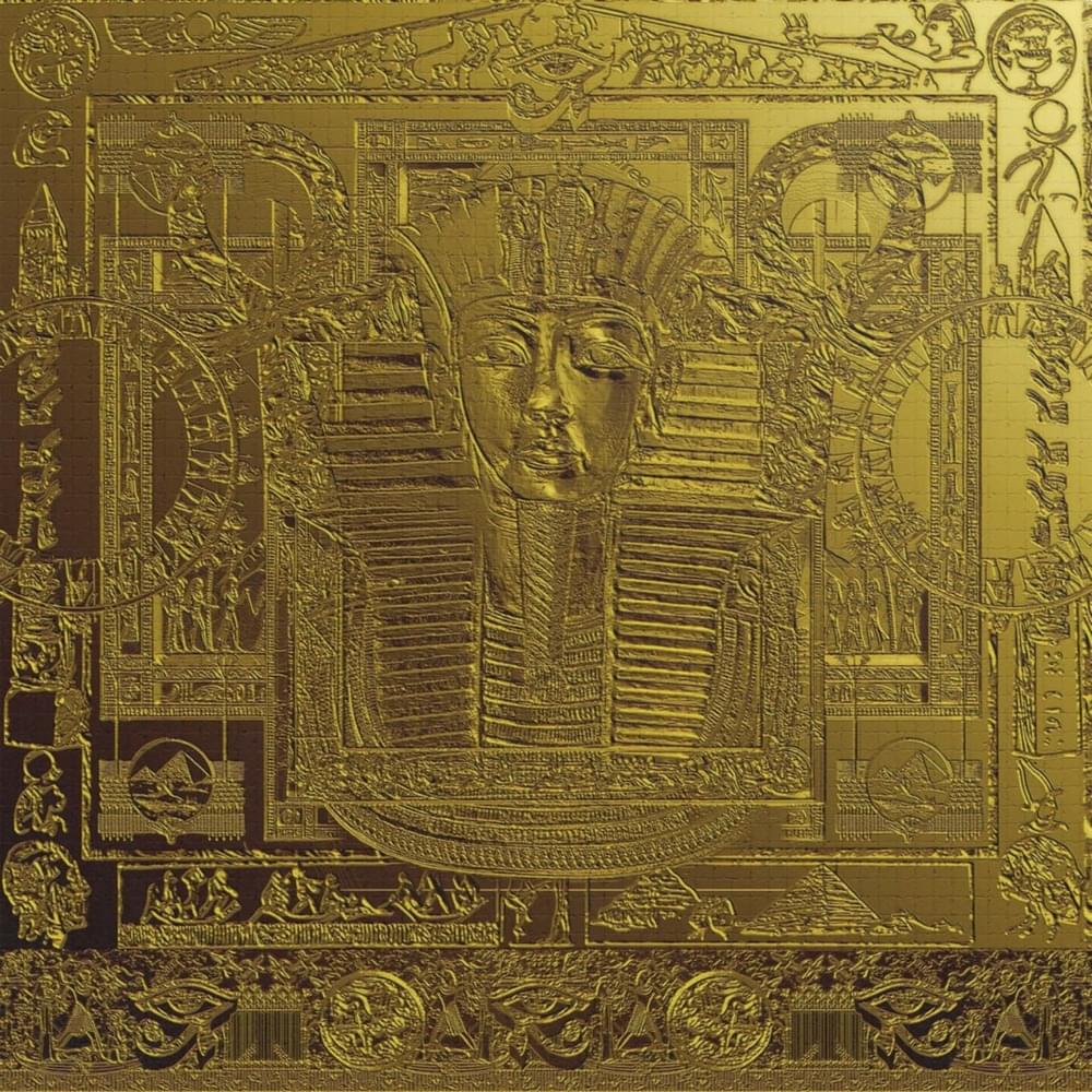 Album cover art for "KING TUT" by Hardrock