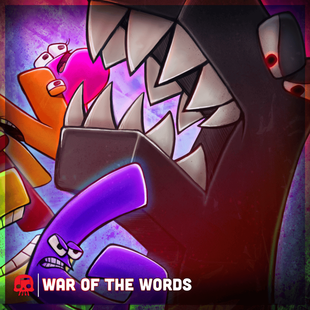 Album cover art for "War of the Words" by JT Music