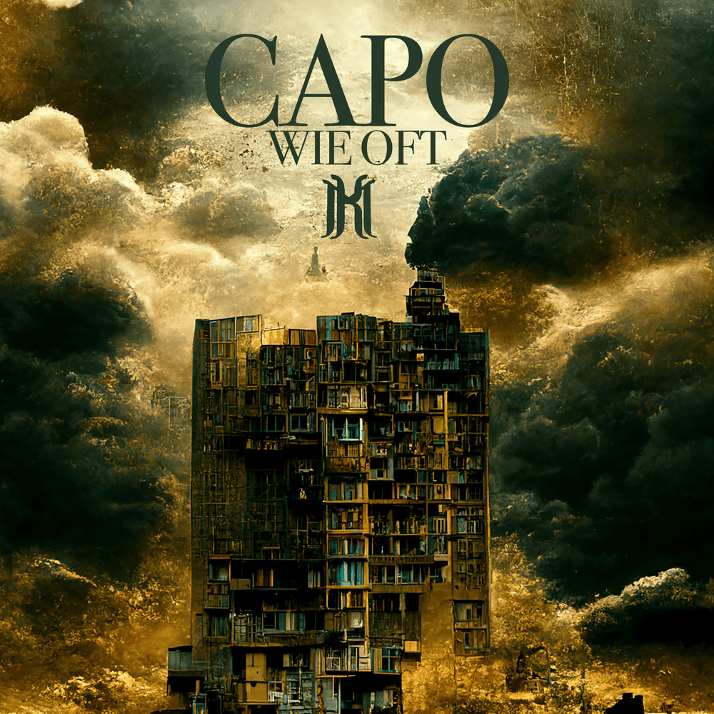 Album cover art for "WIE OFT" by CAPO