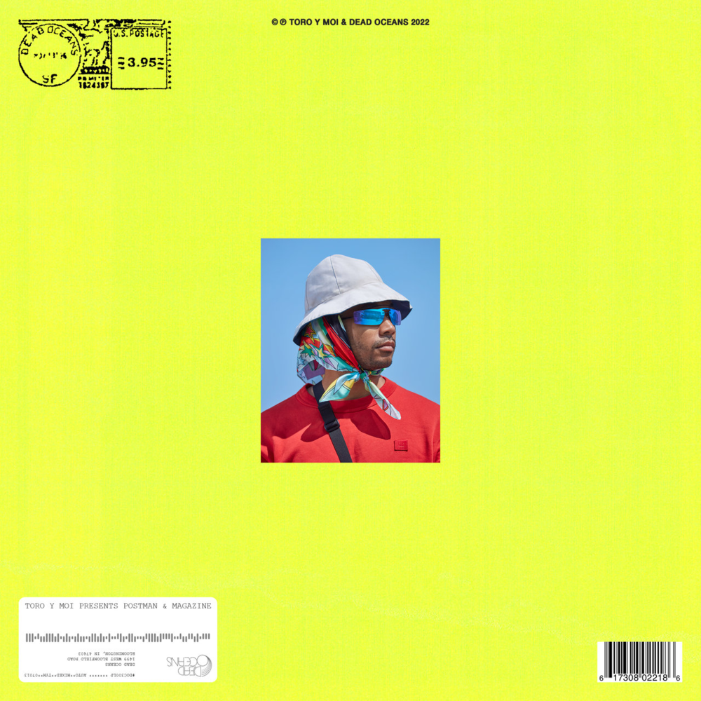 Album cover art for "Postman" by Toro y Moi