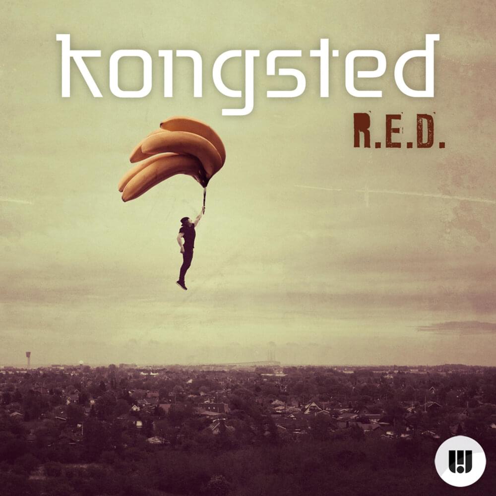 Album cover art for "R.E.D." by Kongsted