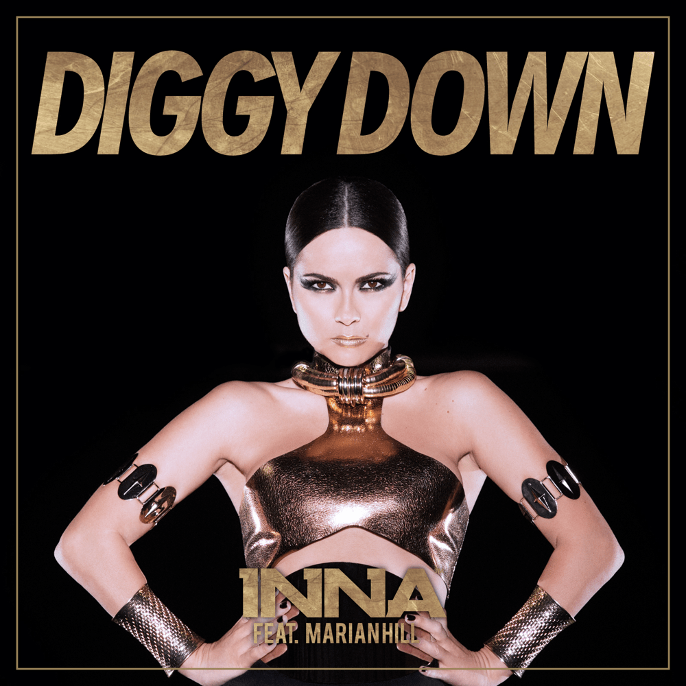Album cover art for "Diggy Down" by INNA & Marian Hill