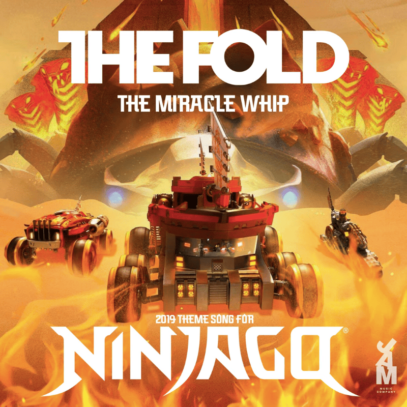 Album cover art for "LEGO Ninjago WEEKEND WHIP (The Miracle Whip)" by Ninjago Music