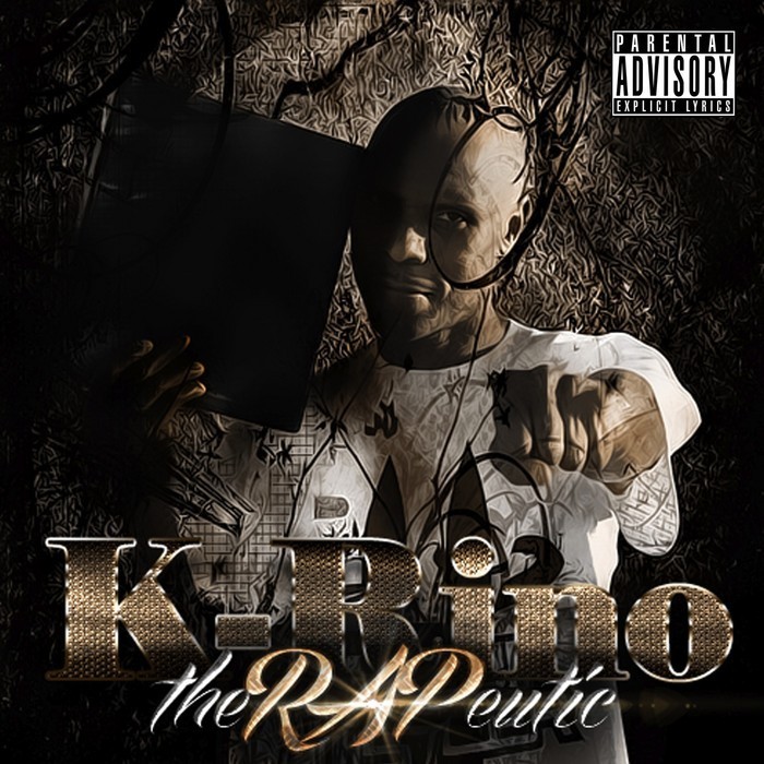 Album cover art for "Shattered Innocence" by K-Rino