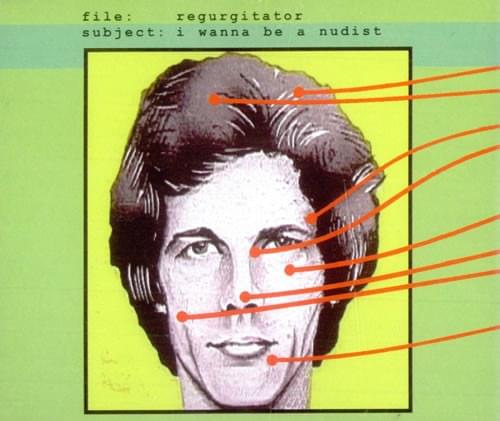 Album cover art for "I Wanna Be a Nudist" by Regurgitator